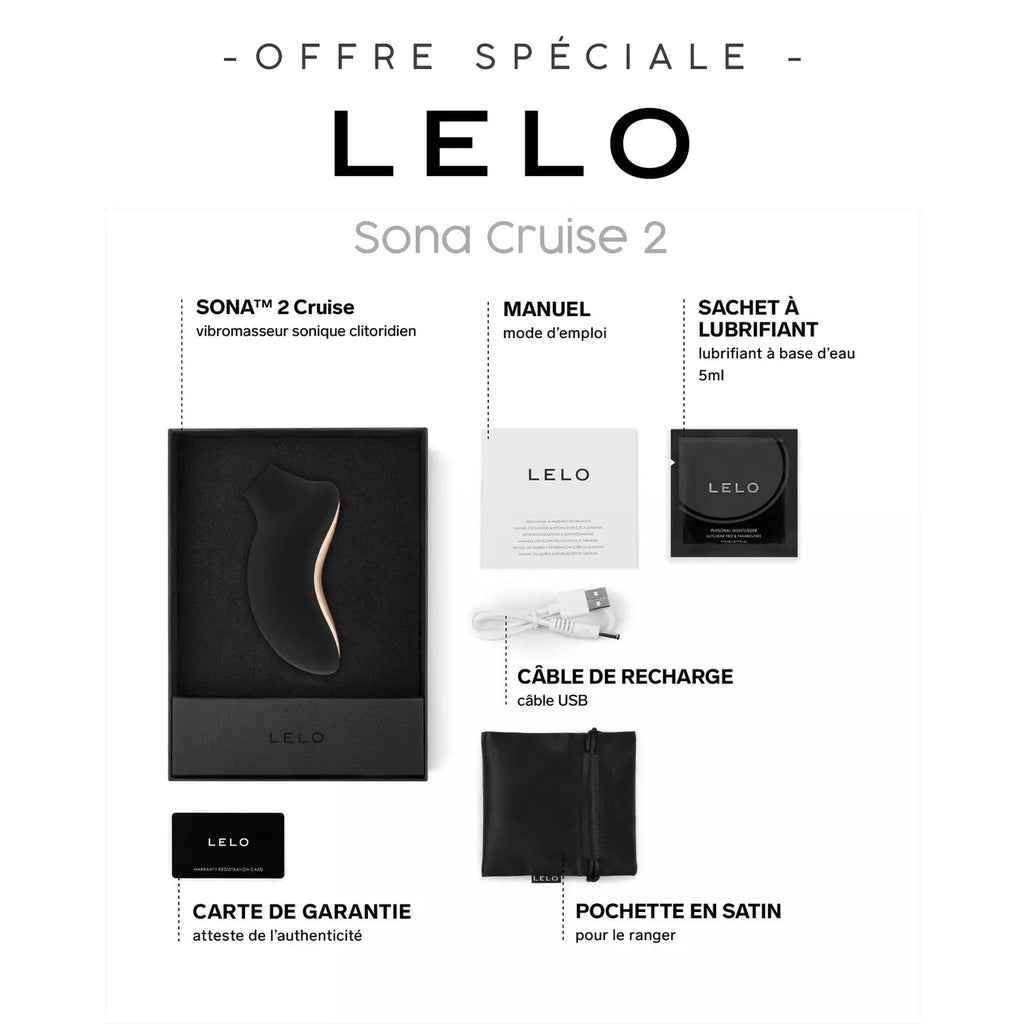 LELO Sona 2 Cruise noir – photo produit 8
