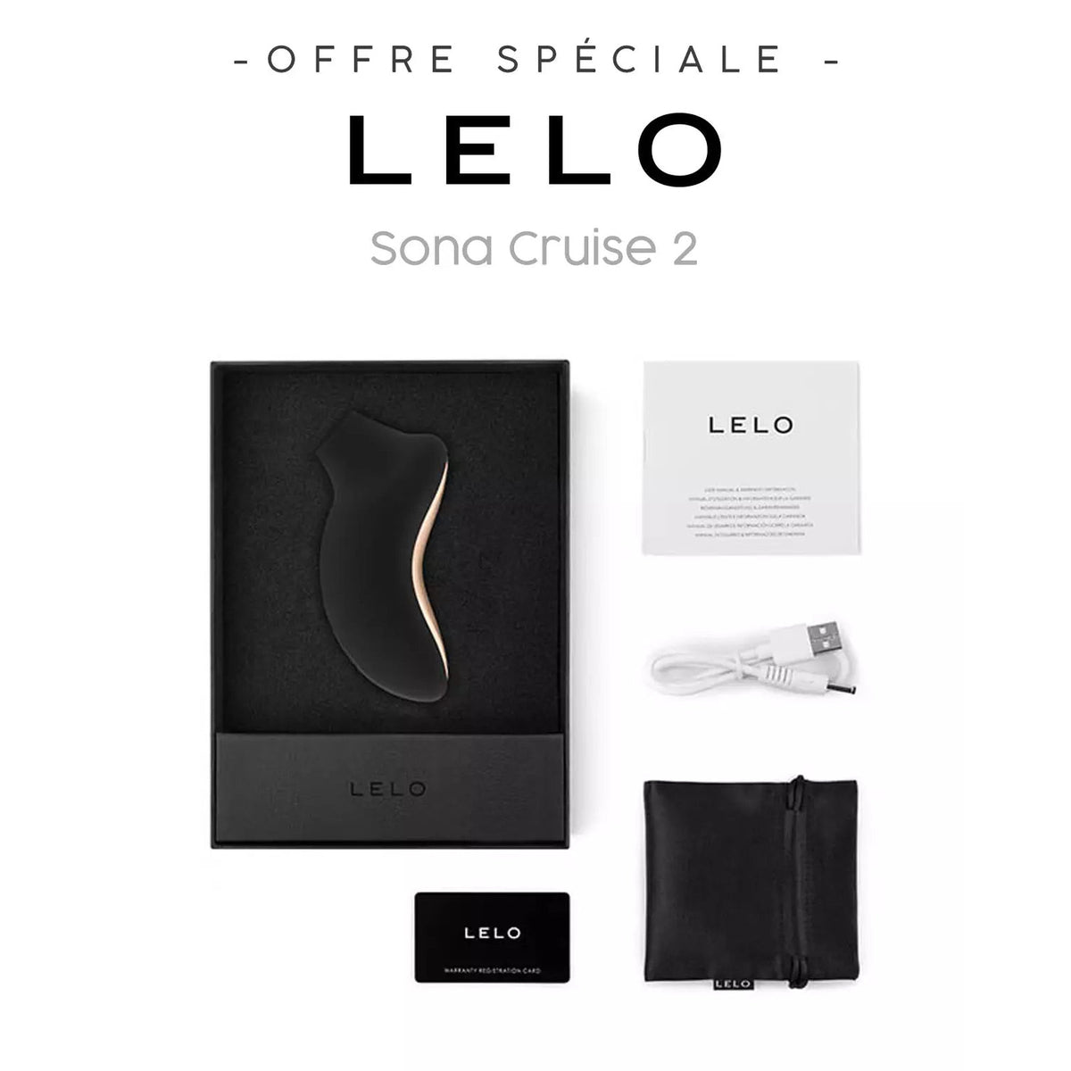 LELO Sona 2 Cruise noir – photo produit 9