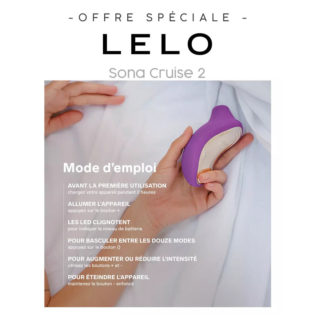 LELO Sona 2 Cruise noir – photo produit 11