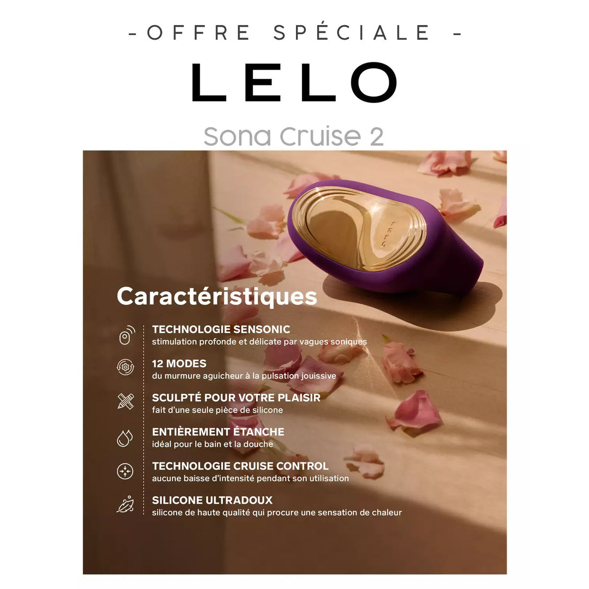 LELO Sona 2 Cruise noir – photo produit 15