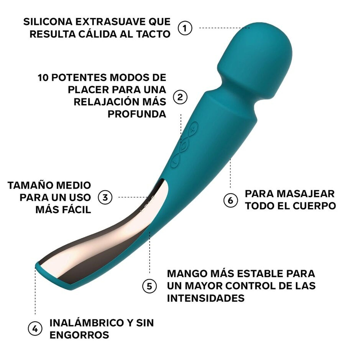 LELO Smart medium wand 2 Aqua massager - photo produit 3