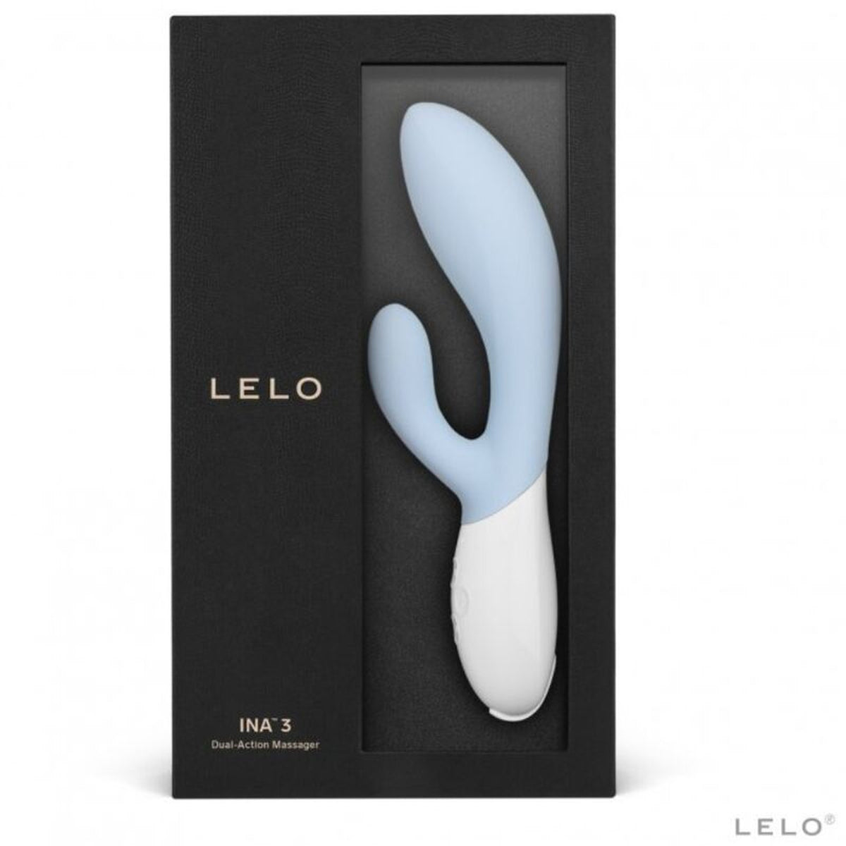 LELO INA 3 - Rabbit vibrant - Bleu céleste - photo produit 3