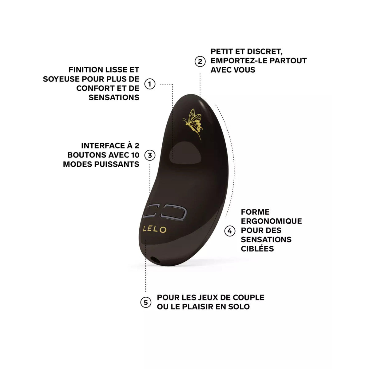LELO Nea 3 noir – photo produit 1