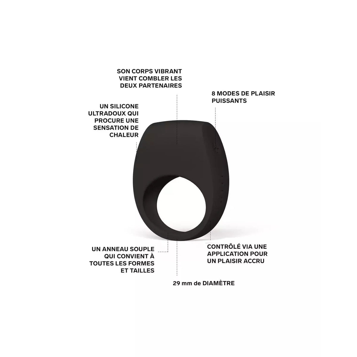 LELO TOR 3 noir – photo produit 3