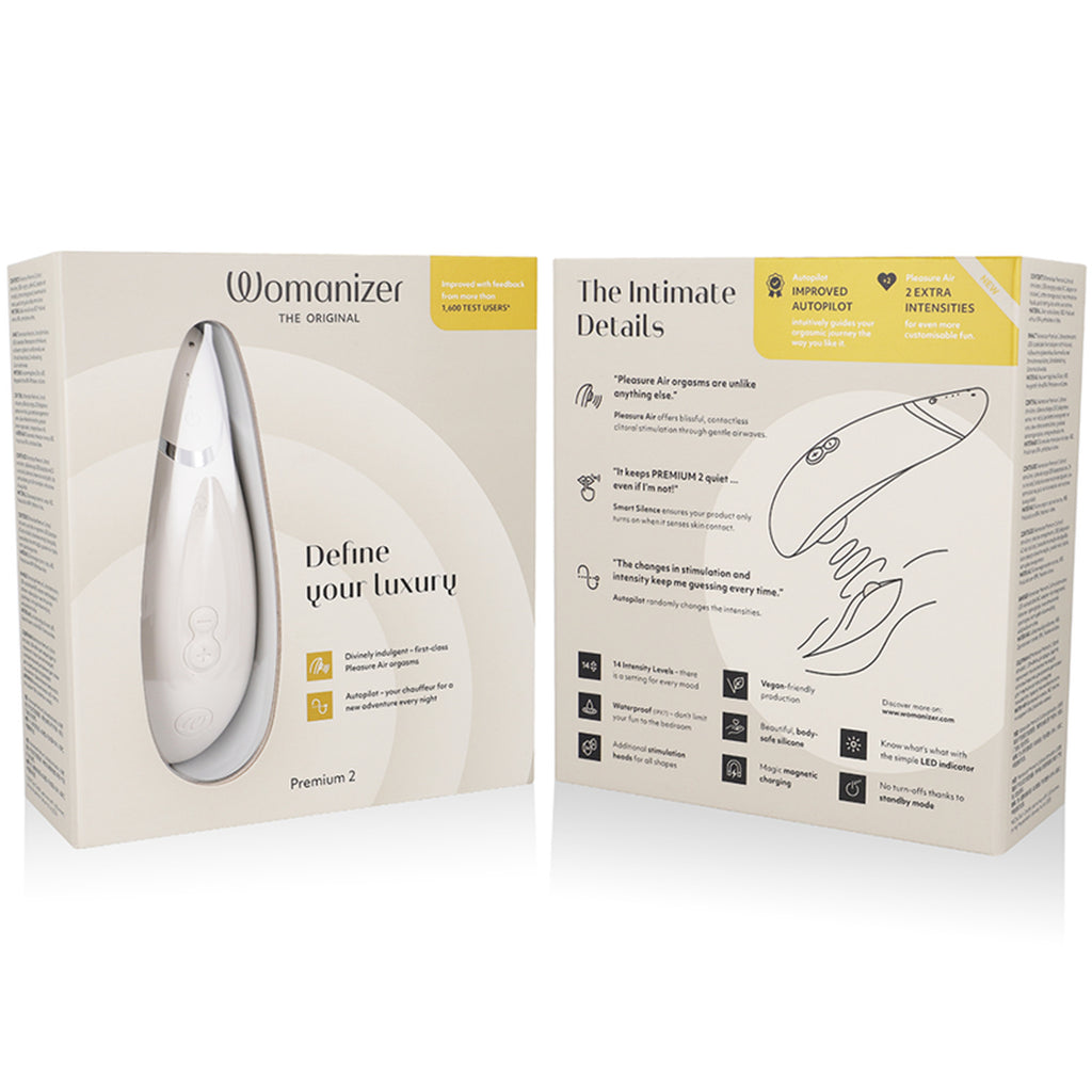 Womanizer Premium 2 gris chaud - Stimulateur Pleasure Air - photo produit 7