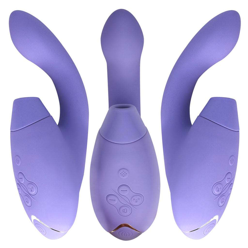 Womanizer Duo 2 lilas - Double stimulateur Pleasure Air - photo produit 2