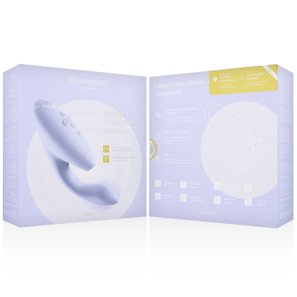 Womanizer Duo 2 lilas - Double stimulateur Pleasure Air - photo produit 7