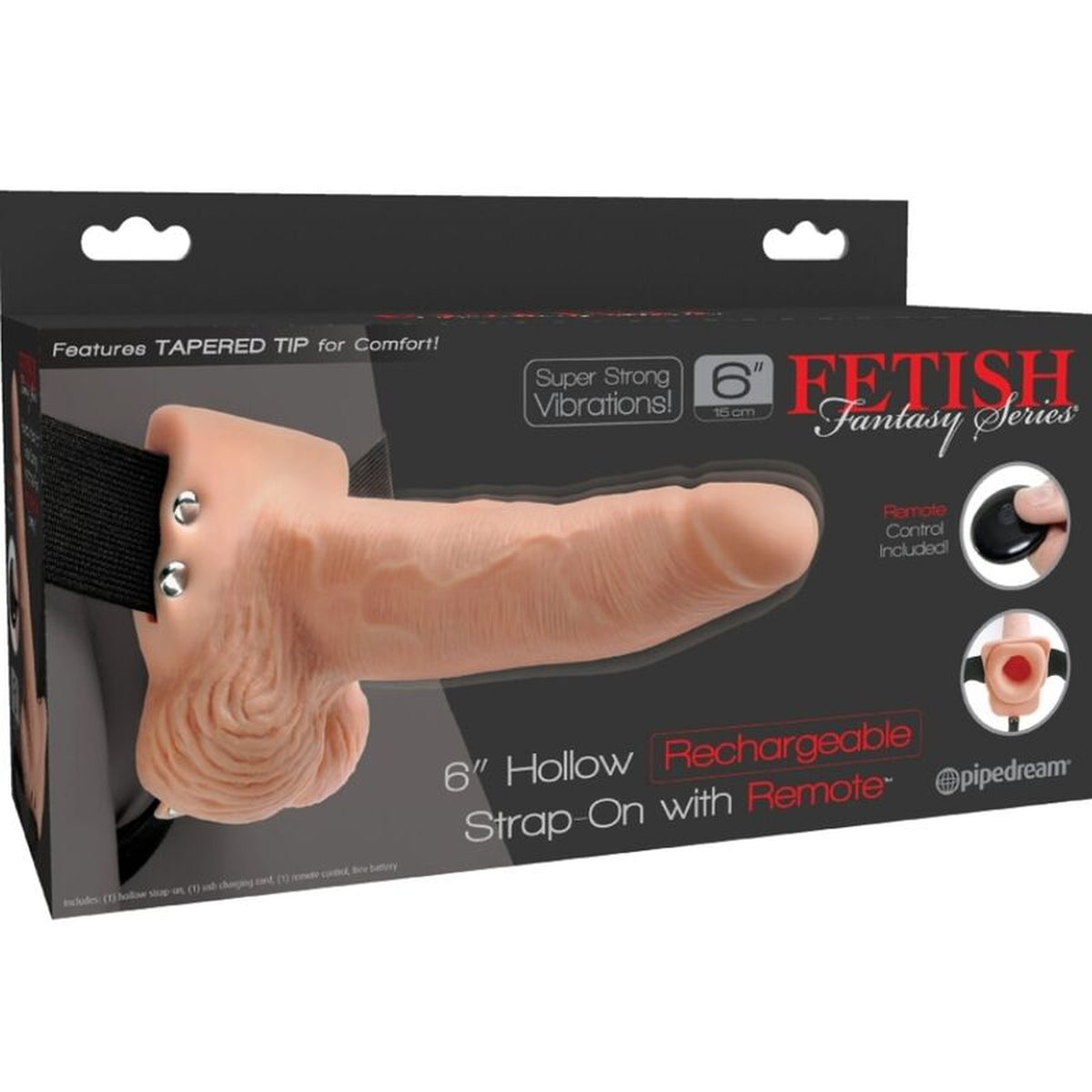 Fetish Fantasy Harnais vibrant télécommandé 15 cm - photo produit 8