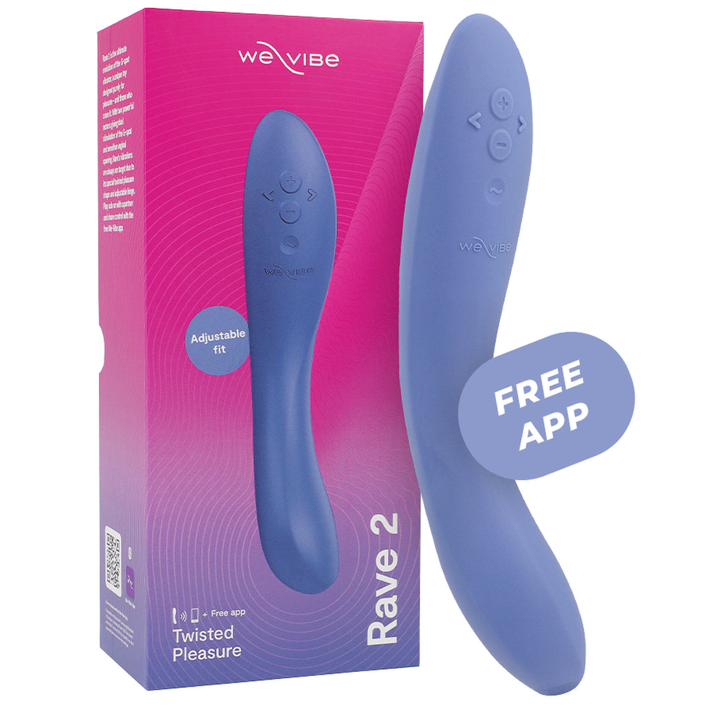 We-Vibe Rave 2 bleu - Vibromasseur point G connecté - photo produit 1