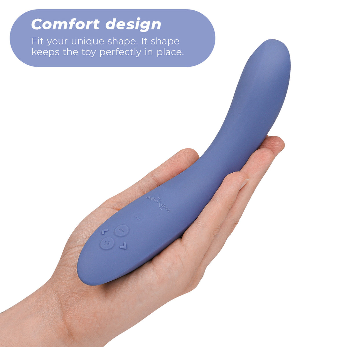 We-Vibe Rave 2 bleu - Vibromasseur point G connecté - photo produit 4