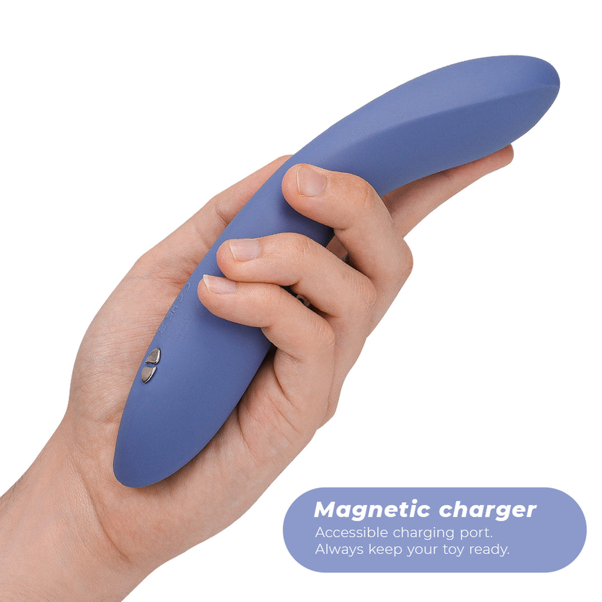 We-Vibe Rave 2 bleu - Vibromasseur point G connecté - photo produit 5