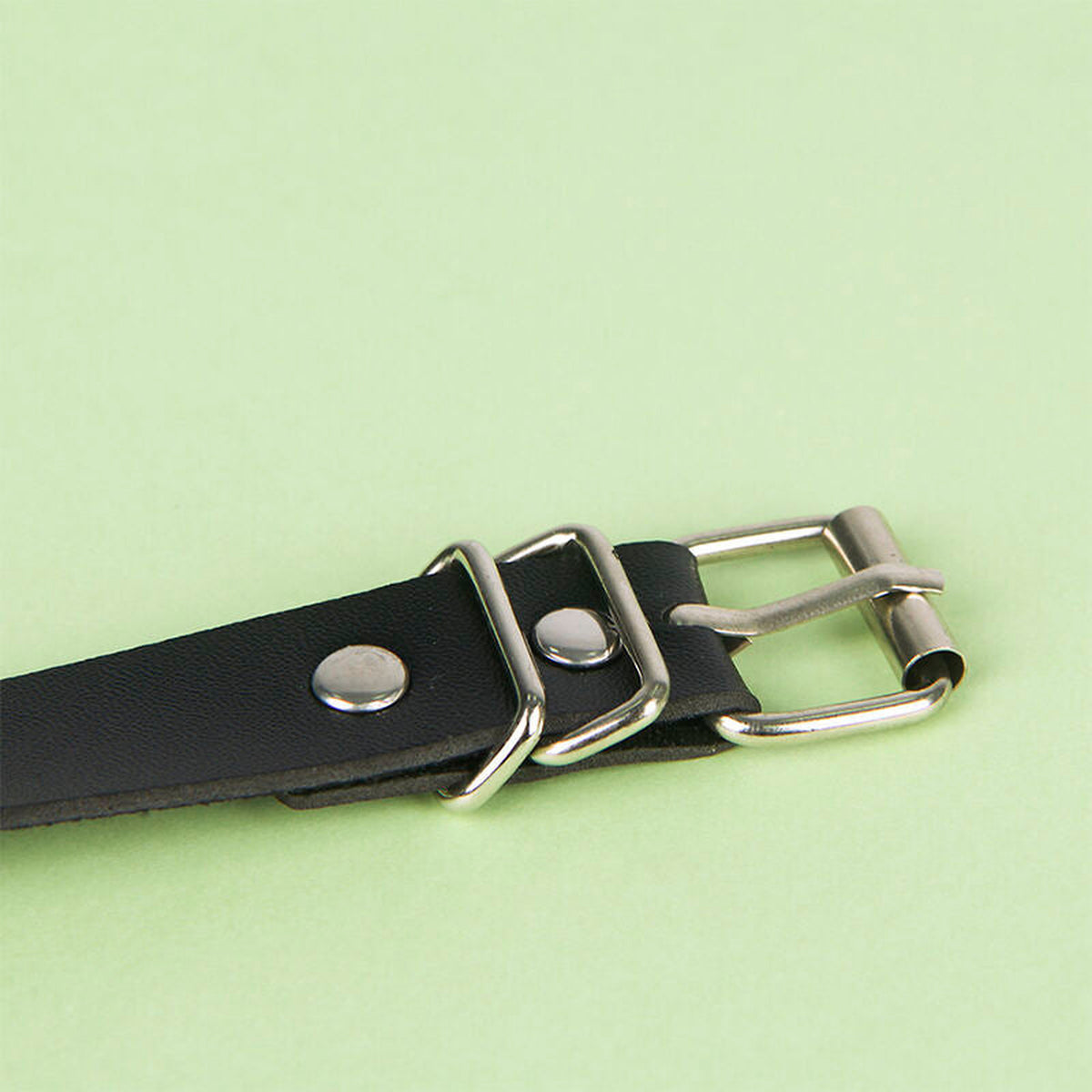 SUBBLIME - CHAÎNE CUIR CEINTURE NOIRE TAILLE UNIQUE SUBBLIME FETISH