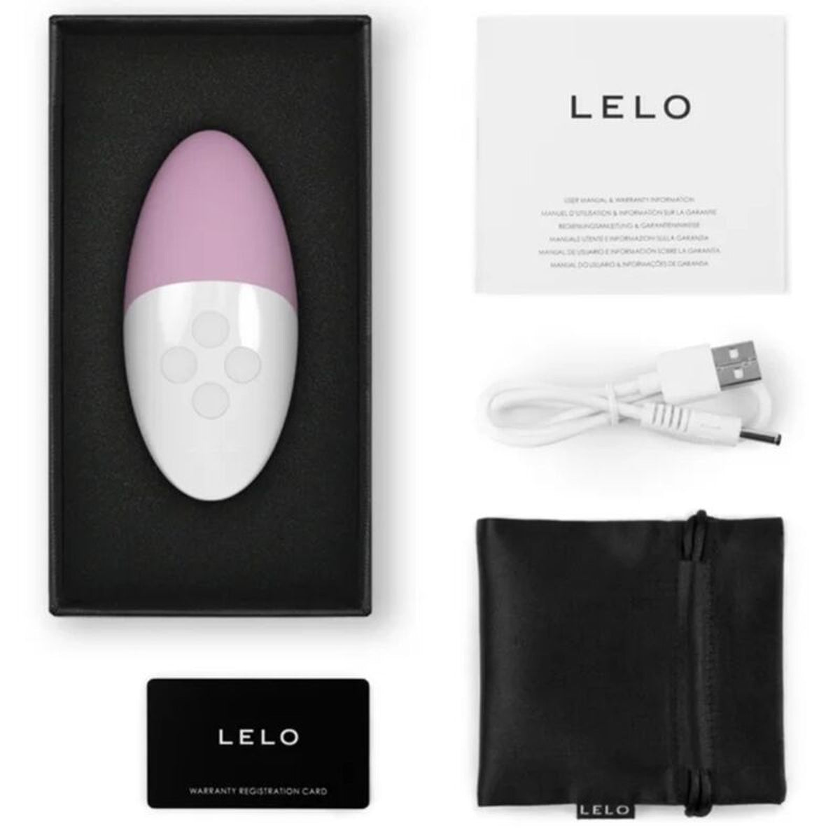 LELO SIRI 3 - Masseur clitoridien SoundSense - Rose tendre - photo produit 3