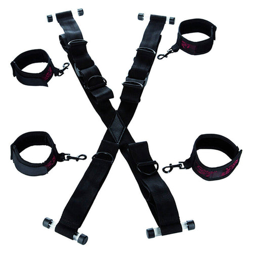 CALEXOTICS - SCANDAL MENOTTES DE PORTE EN FORME DE CROIX CALEXOTICS