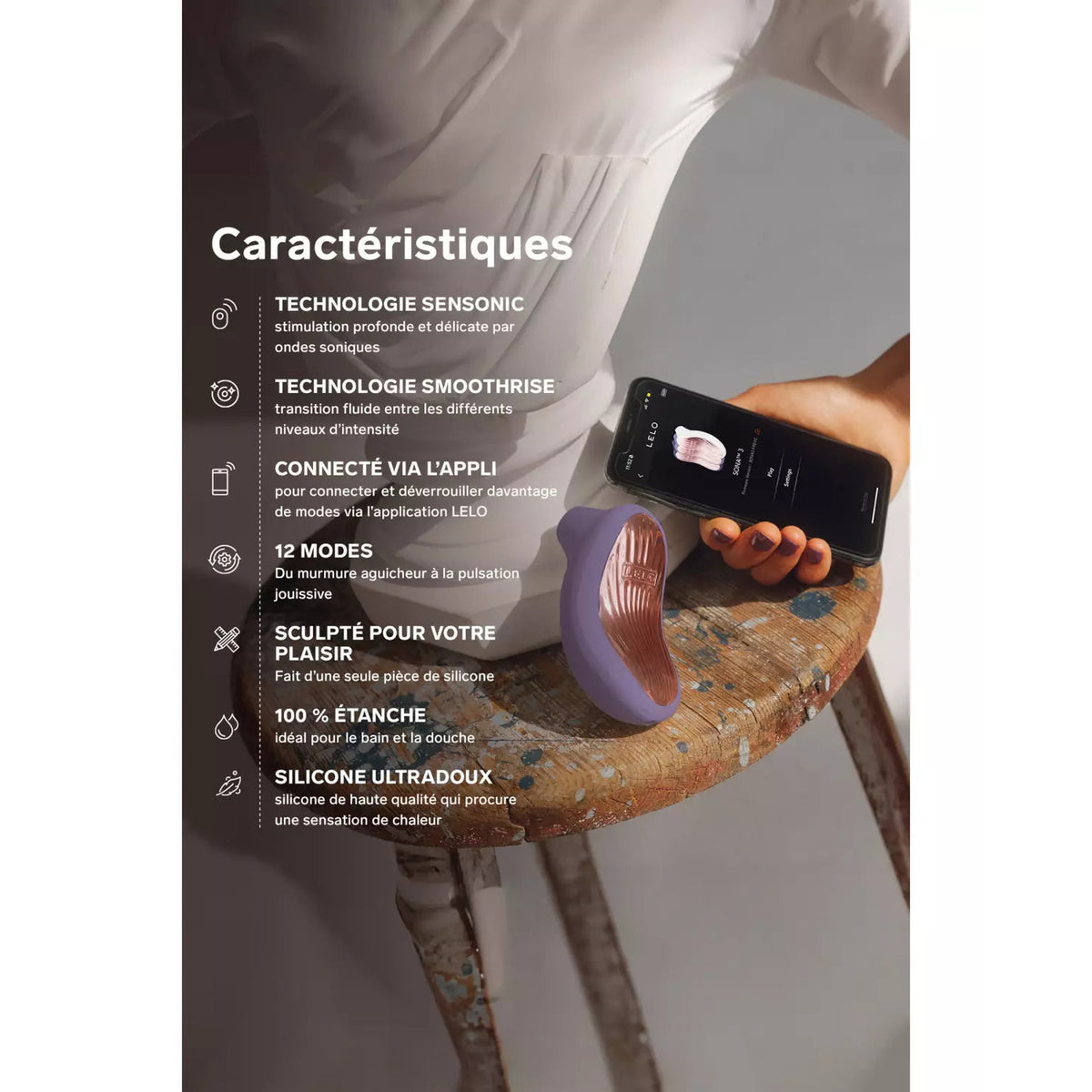 LELO Sona 3 Violet Dusk – photo produit 5