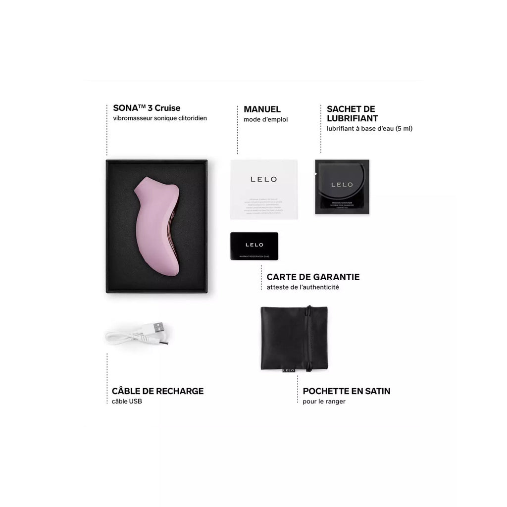 LELO Sona 3 Cruise rose pâle – photo produit 4
