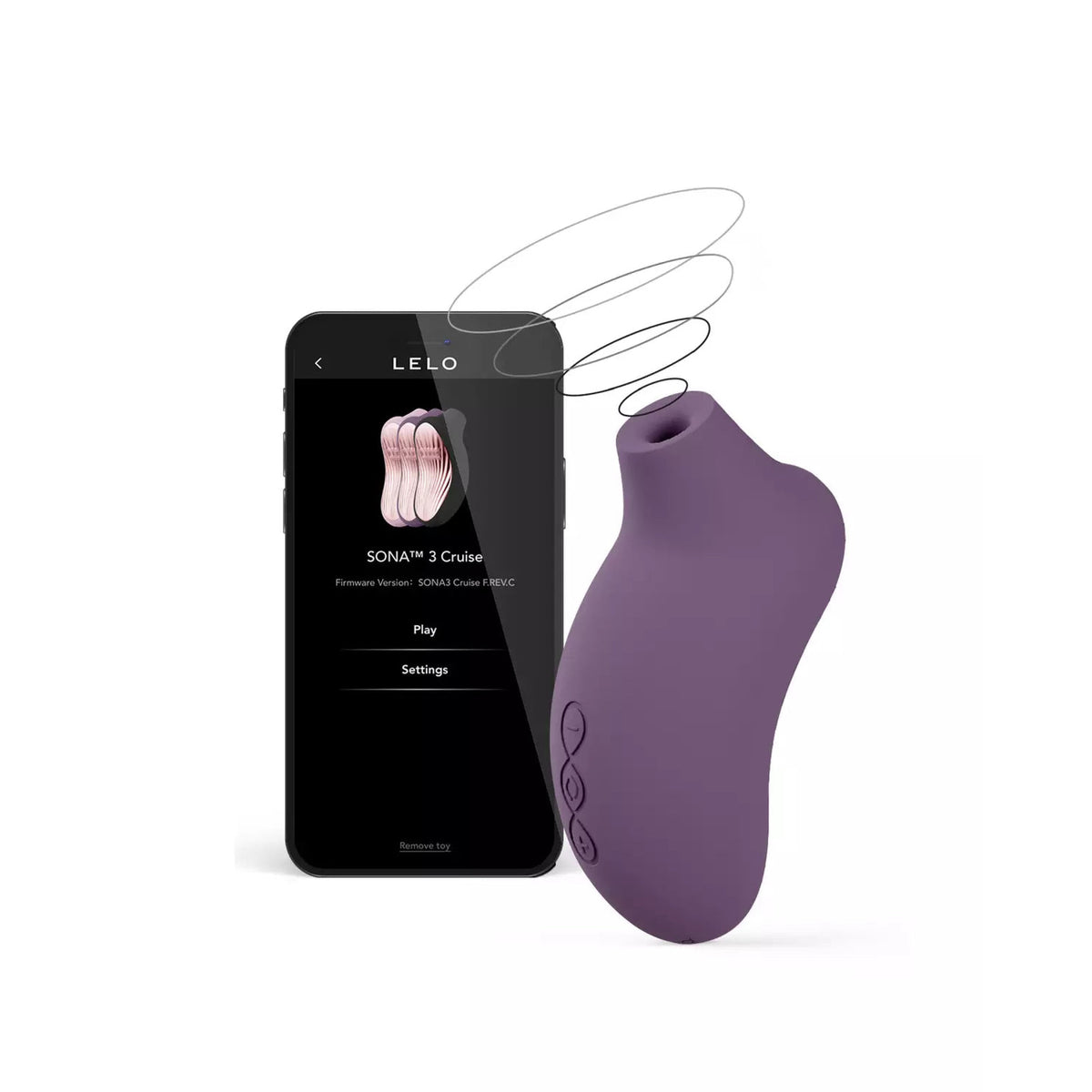 LELO Sona 3 Cruise prune – photo produit 1