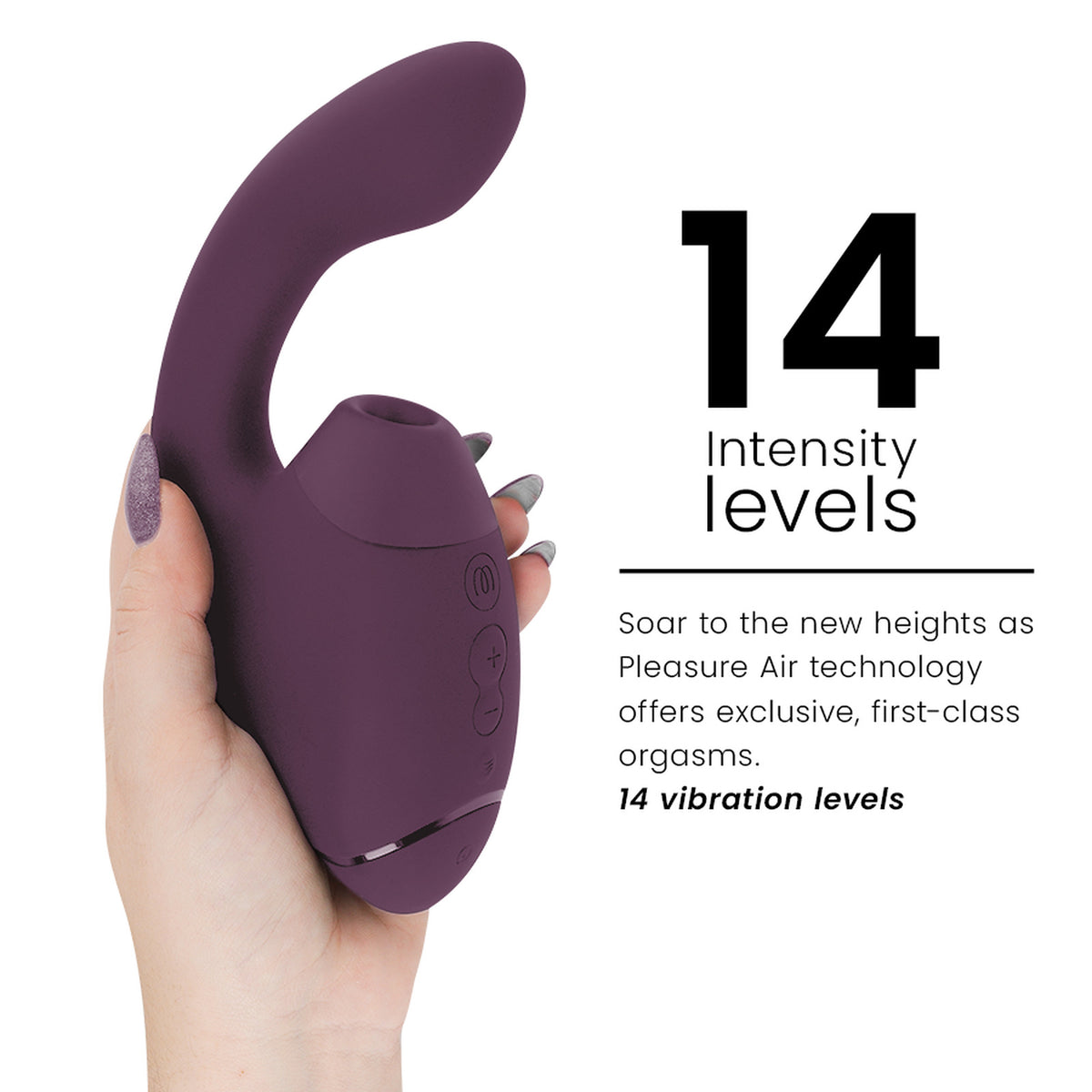 Womanizer Duo Next violet - Double stimulateur 3D Pleasure Air - photo produit 5