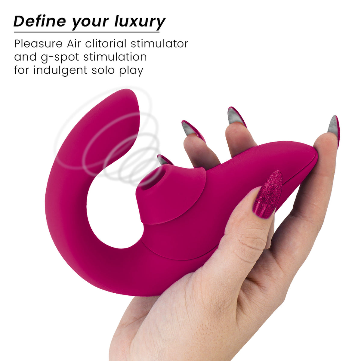 Womanizer Blend rose vif - Rabbit Pleasure Air - photo produit 3