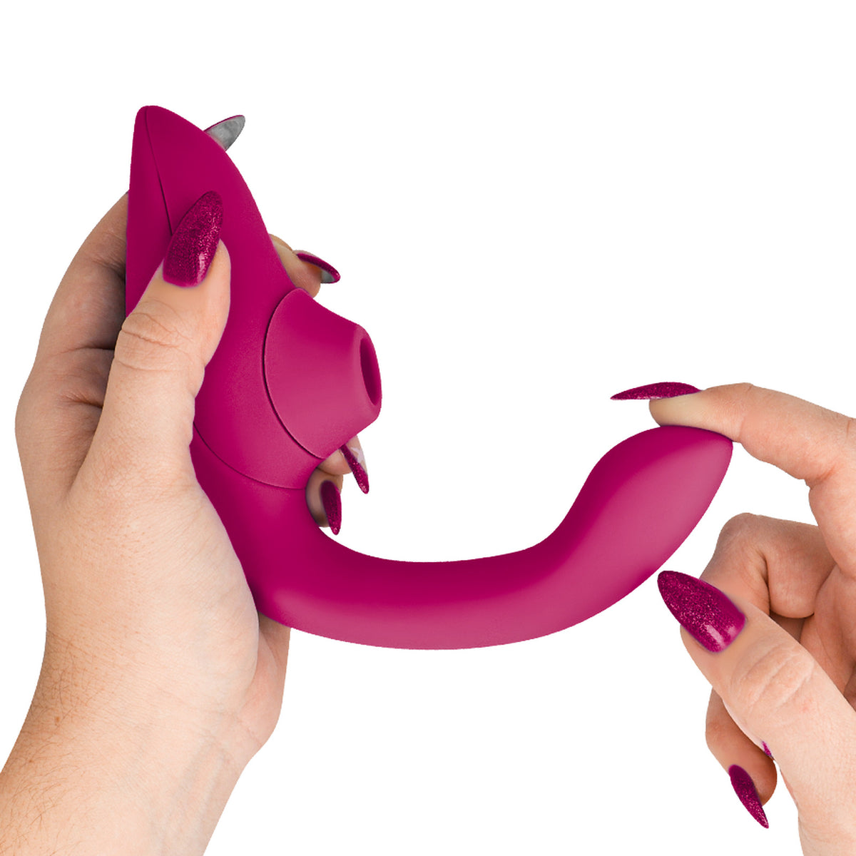 Womanizer Blend rose vif - Rabbit Pleasure Air - photo produit 4