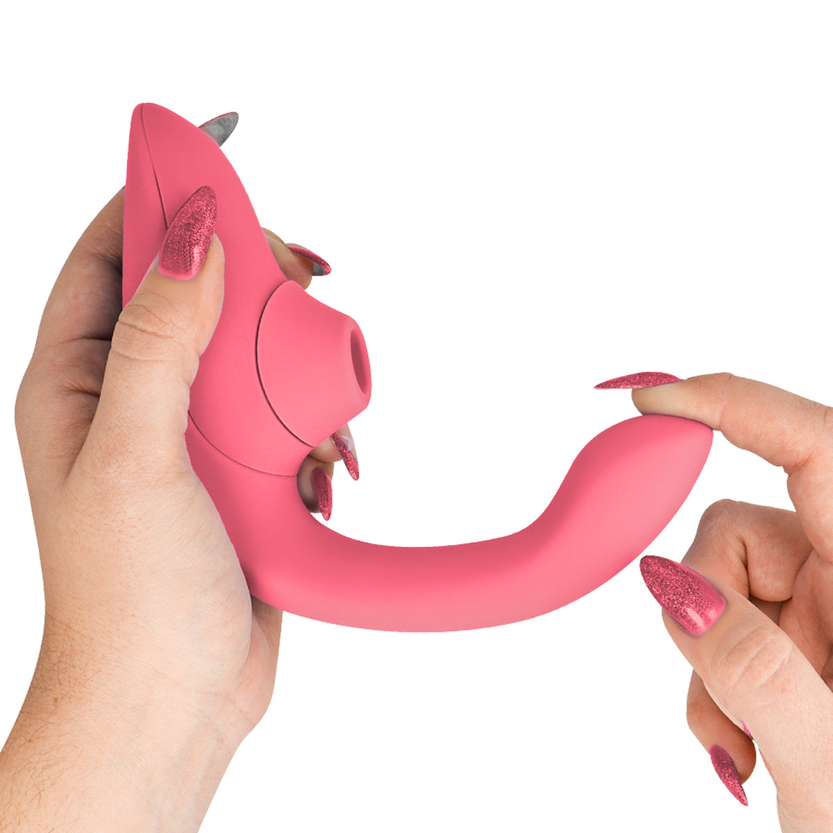 Womanizer Blend rose poudré - Rabbit Pleasure Air - photo produit 4