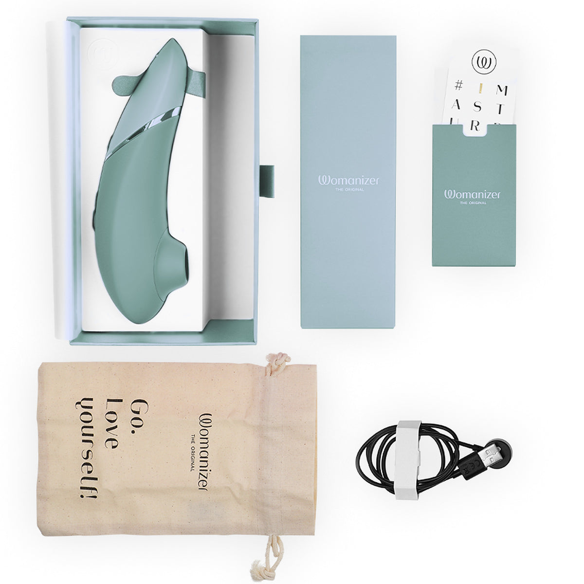 Womanizer Next vert sauge - Stimulateur clitoridien 3D Pleasure Air - photo produit 6