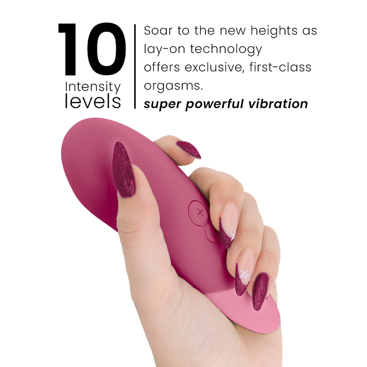 Womanizer Vibe rose poudré - Vibromasseur clitoridien UltraWave - photo produit 5