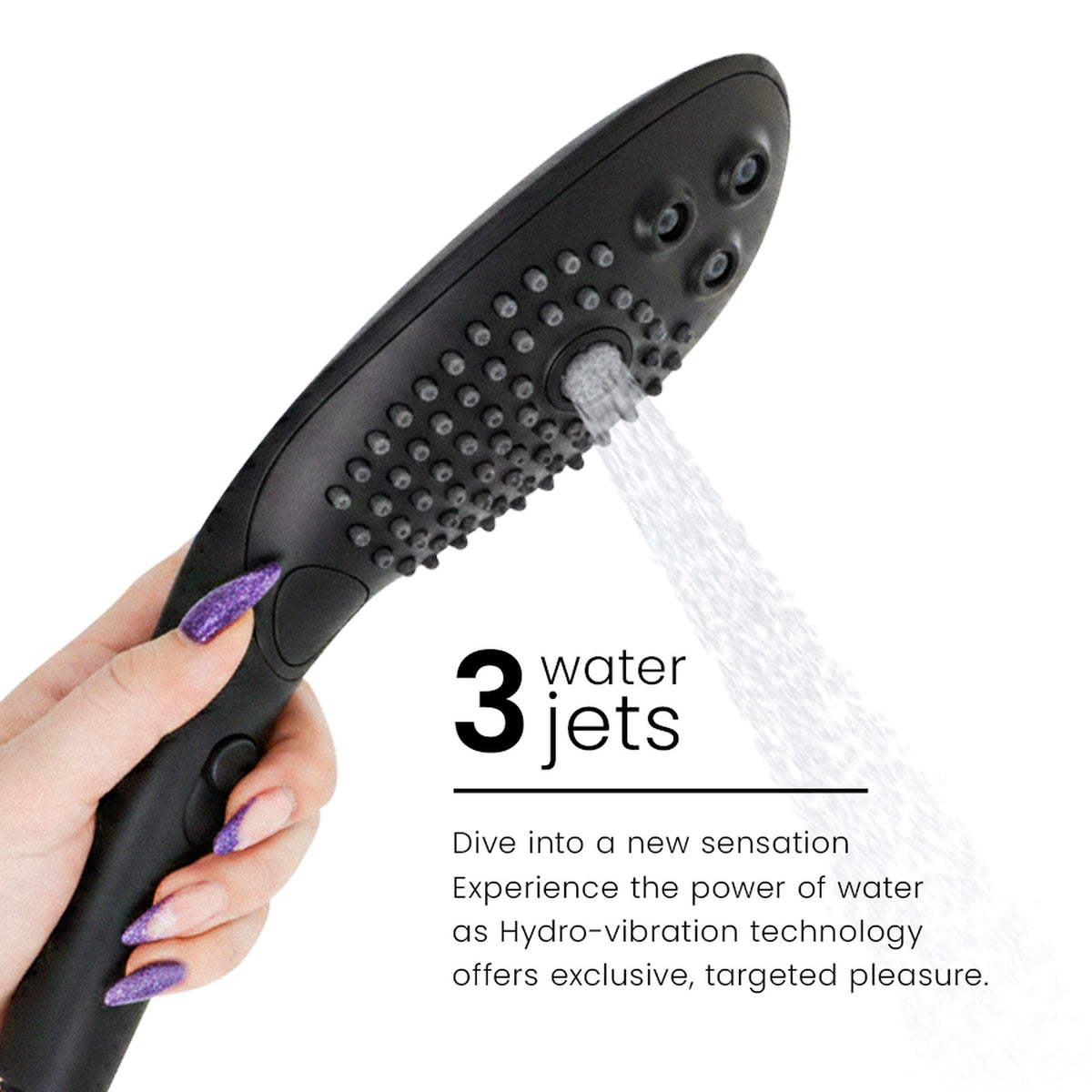 Womanizer Wave noir - Pommeau de douche stimulant - photo produit 5