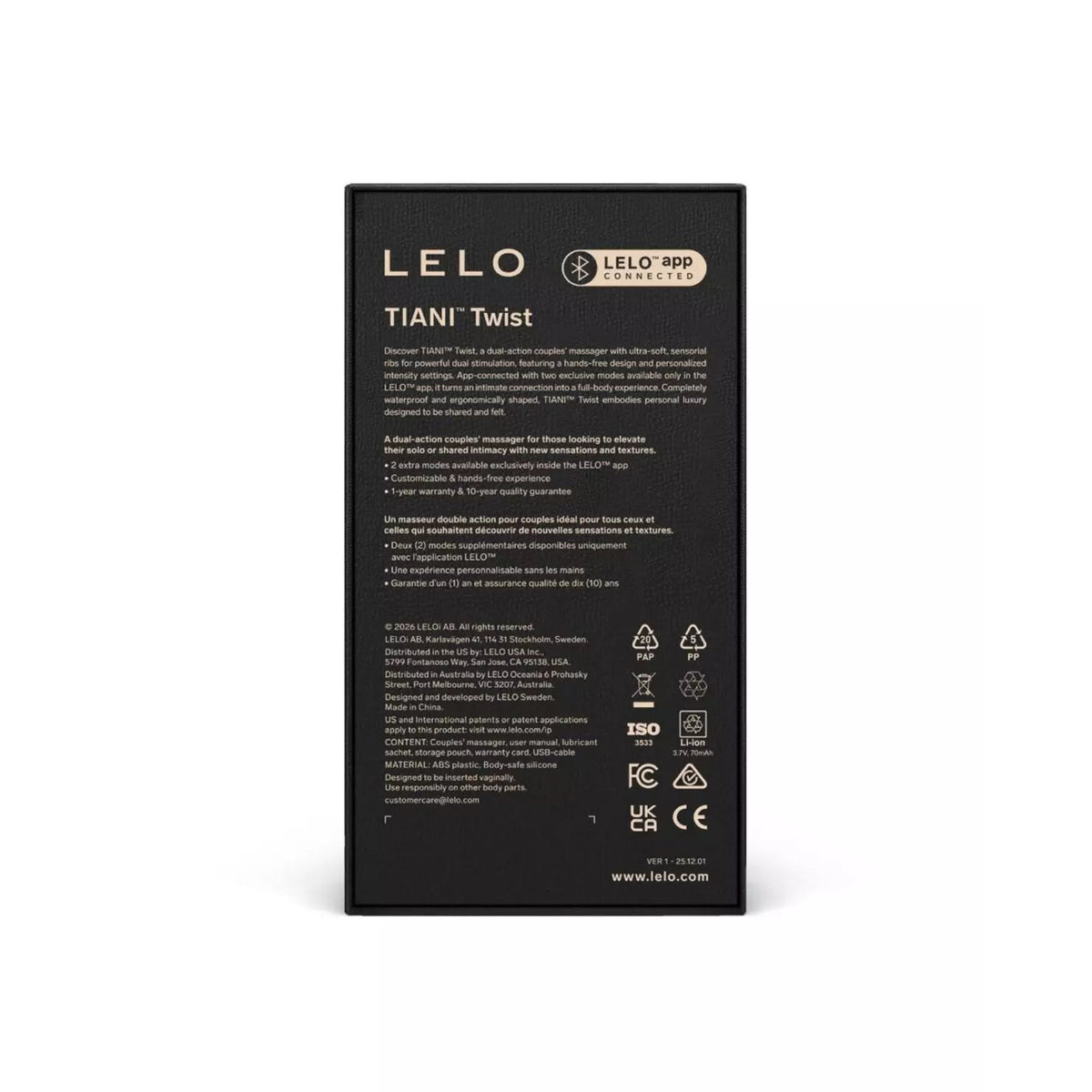 LELO Tiani Twist rose pâle – photo produit 6