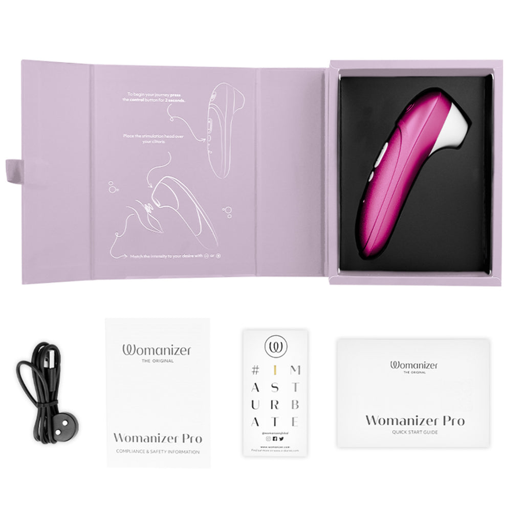 Womanizer Pro rose - Stimulateur clitoridien Pleasure Air - photo produit 6
