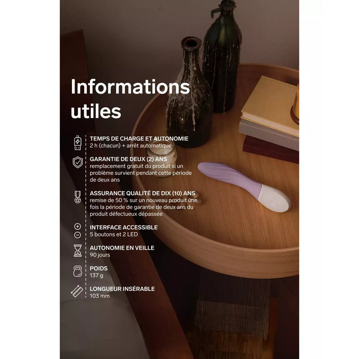 LELO Mona Twist lilas – photo produit 8