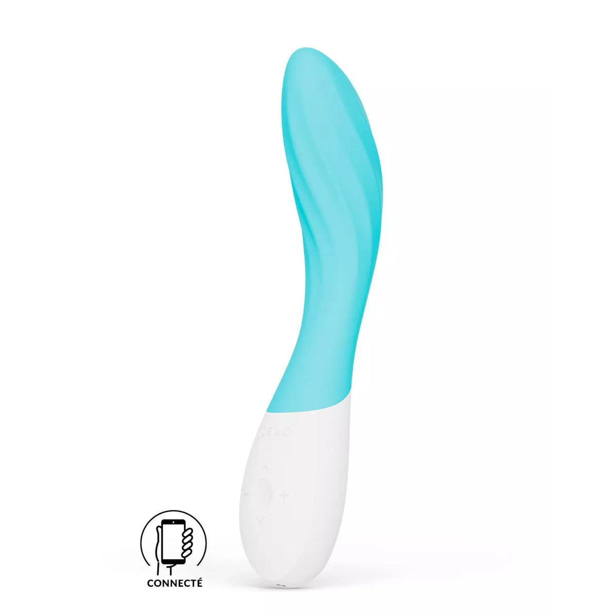 Vibromasseur point G connecté LELO Mona Twist turquoise