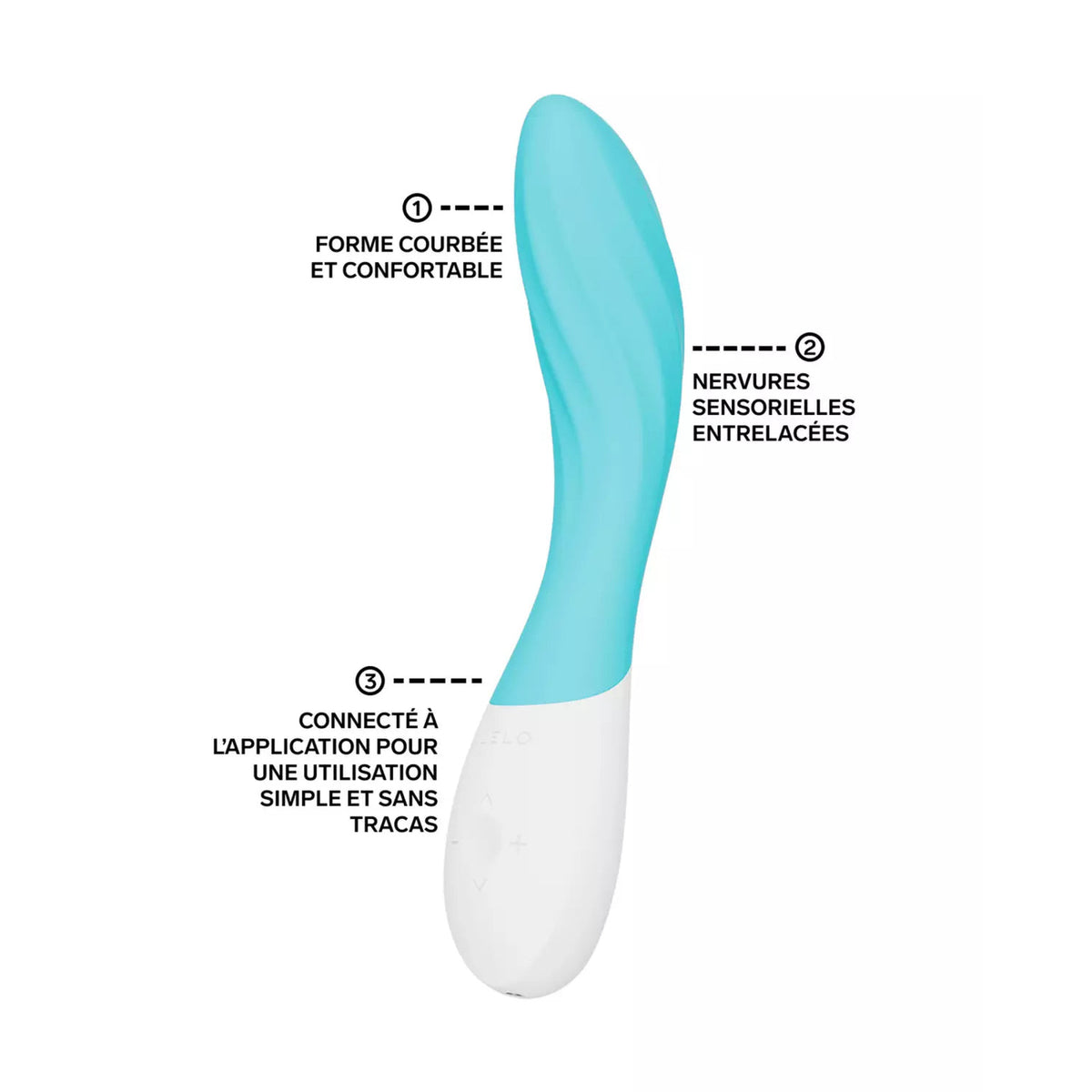 LELO Mona Twist turquoise – photo produit 4