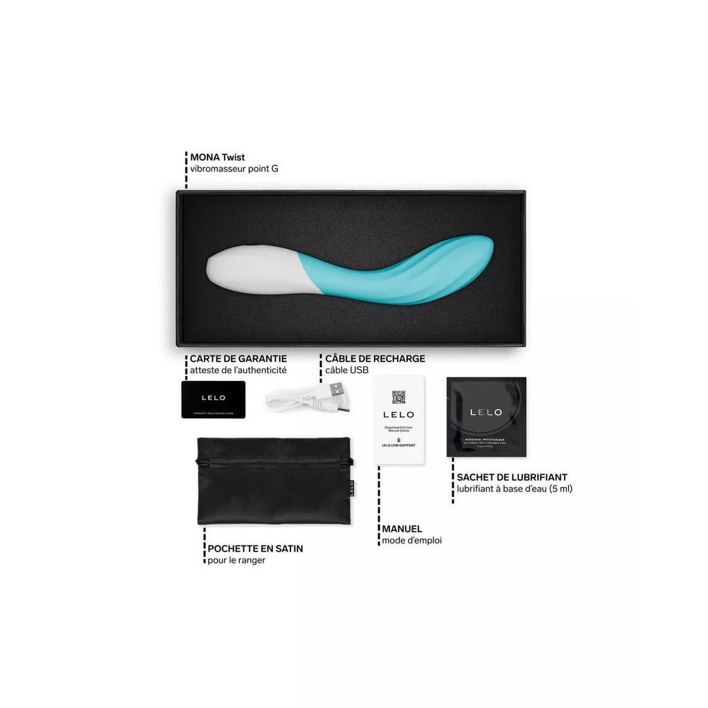 LELO Mona Twist turquoise – photo produit 5