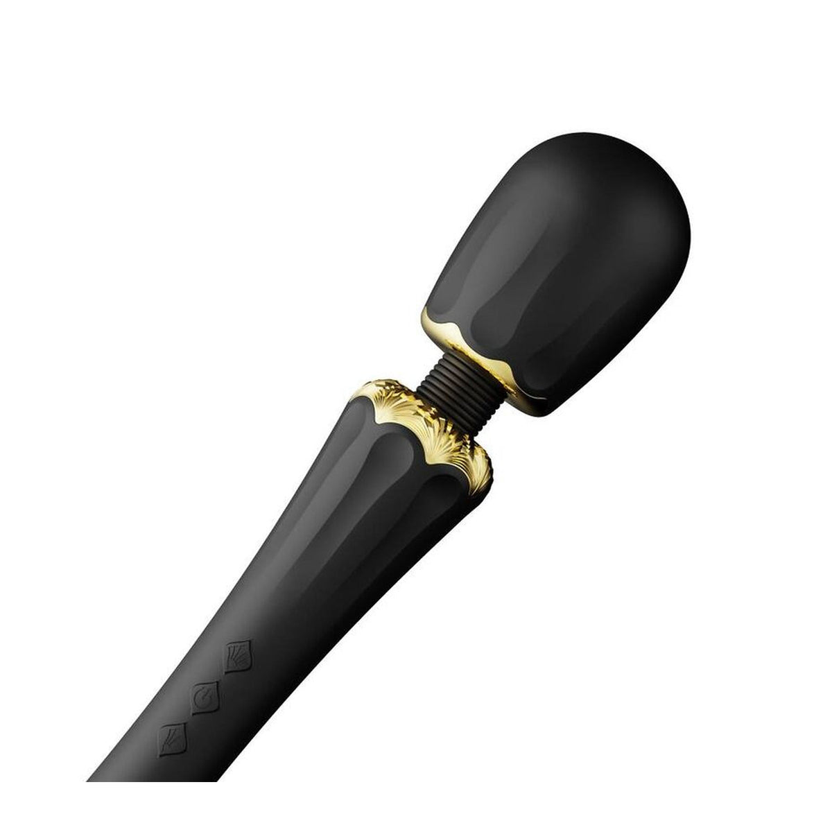 ZALO Kyro noire - Baguette de massage 291 mm, 5 modes