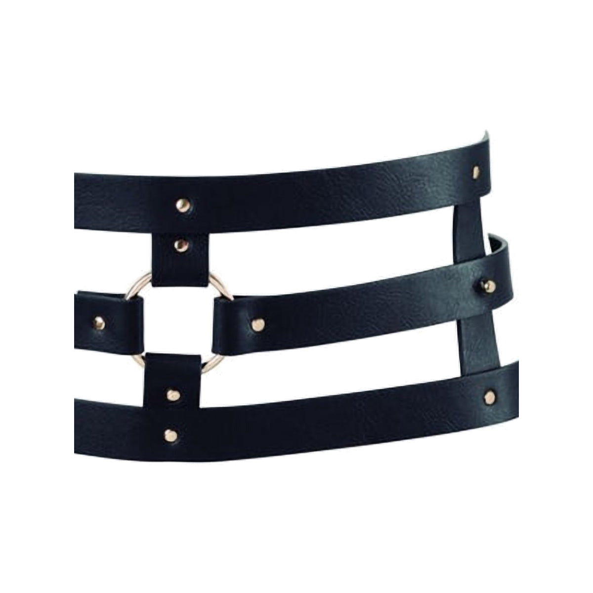 Bijoux Indiscrets Maze - Ceinture-menottes convertible - détail produit 2 sur fond blanc