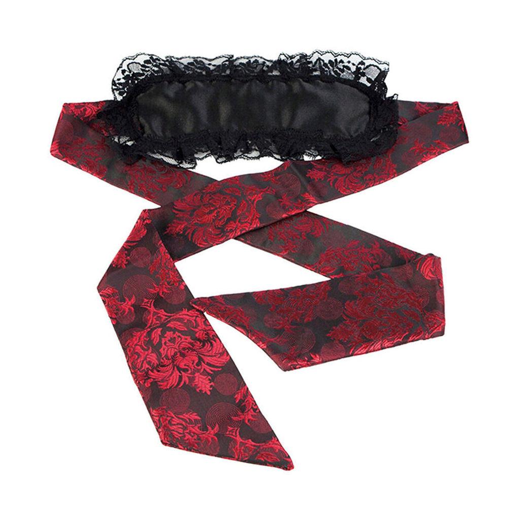 CalExotics Scandal - Masque occultant brocart rouge et noir