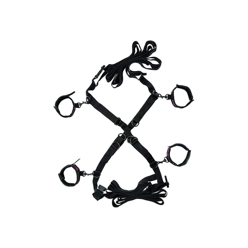 CalExotics Scandal - Croix de lit, sangles 183 cm