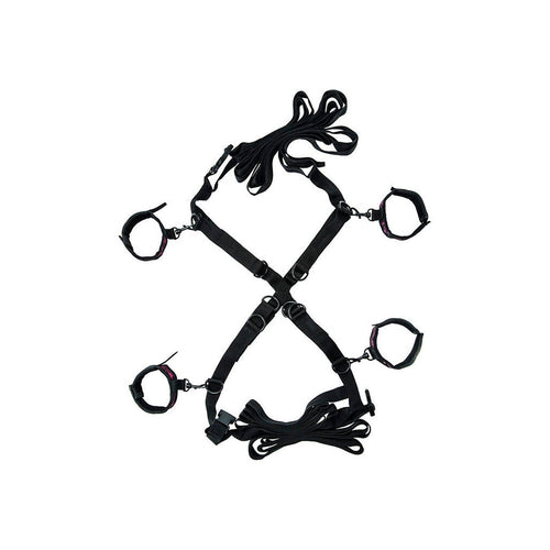 CalExotics Scandal - Croix de lit, sangles 183 cm