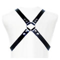 Leather Body Basic - harnais de poitrine en cuir noir