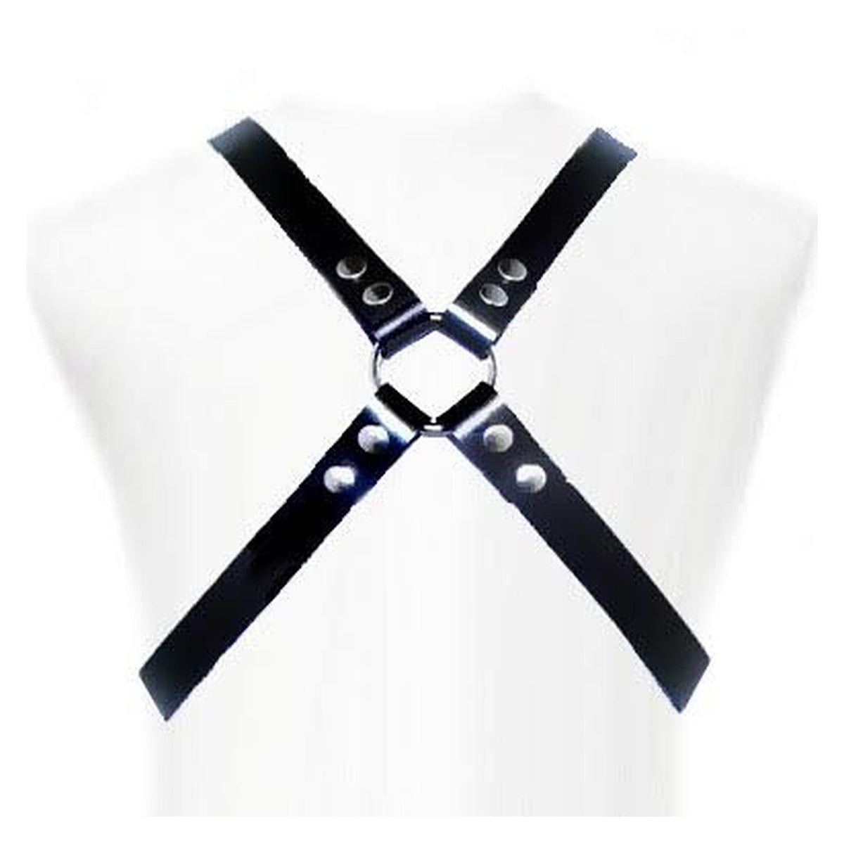 Leather Body Basic - harnais de poitrine en cuir noir