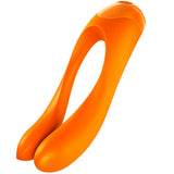 SATISFYER - VIBRATEUR  DOIGTS CANDY CANE ORANGE SATISFYER VIBRATOR