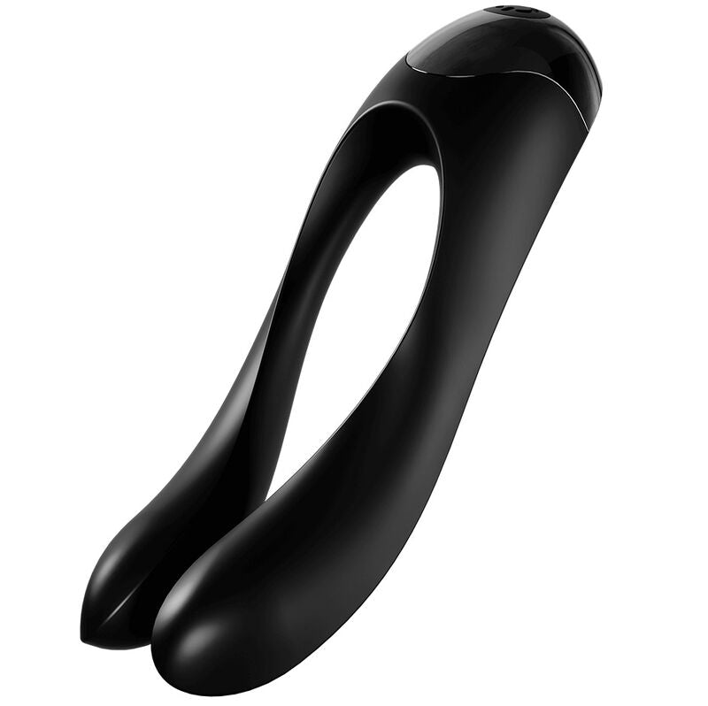 SATISFYER - VIBRATEUR  DOIGTS CANDY CANE NOIR SATISFYER VIBRATOR