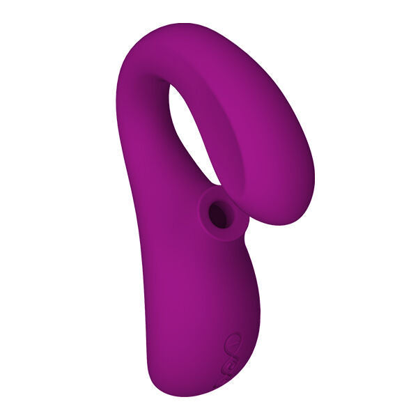 LELO - ENIGMA DOUBLE ASPIRATION STIMULATION MASSEUR  ROSE PROFONDE LELO