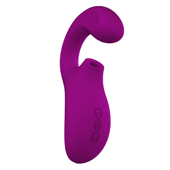LELO - ENIGMA DOUBLE ASPIRATION STIMULATION MASSEUR  ROSE PROFONDE LELO