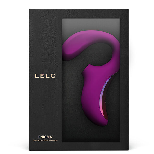 LELO - ENIGMA DOUBLE ASPIRATION STIMULATION MASSEUR  ROSE PROFONDE LELO
