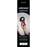 LELO - ENIGMA DOUBLE ASPIRATION STIMULATION MASSEUR  ROSE PROFONDE LELO