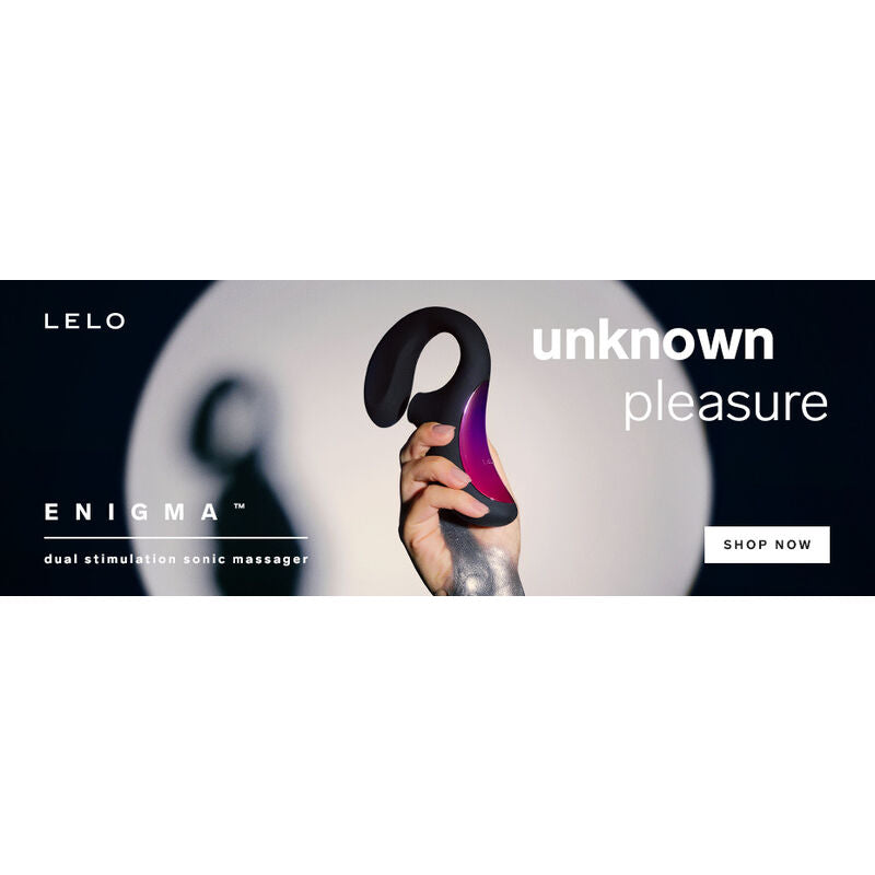 LELO - ENIGMA DOUBLE ASPIRATION STIMULATION MASSEUR  ROSE PROFONDE LELO