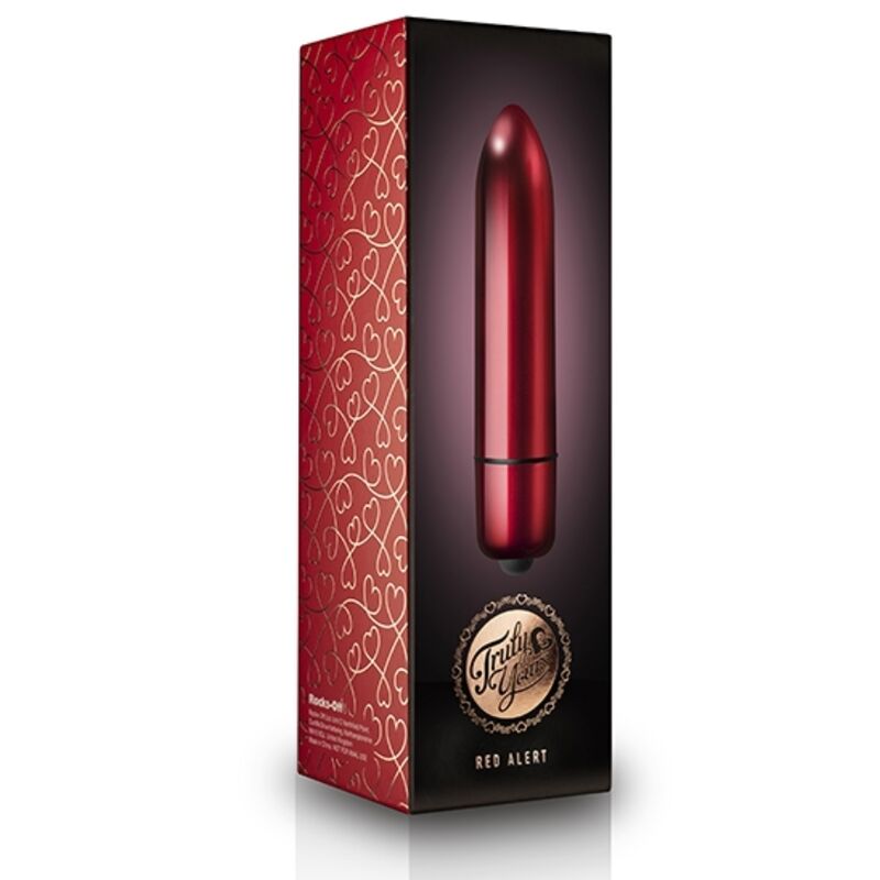 ROCKS-OFF - TRULY YOURS RO-120 00 BALLE VIBRANTE ALERTE ROUGE ROCKS-OFF
