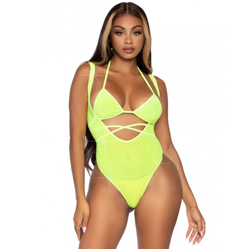 LEG AVENUE - HAUT DE BIKINI ET BODY TAILLE UNIQUE LEG AVENUE SETS